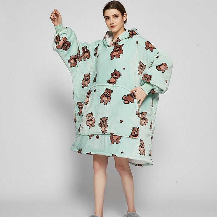 Bear Blanket Hoodie