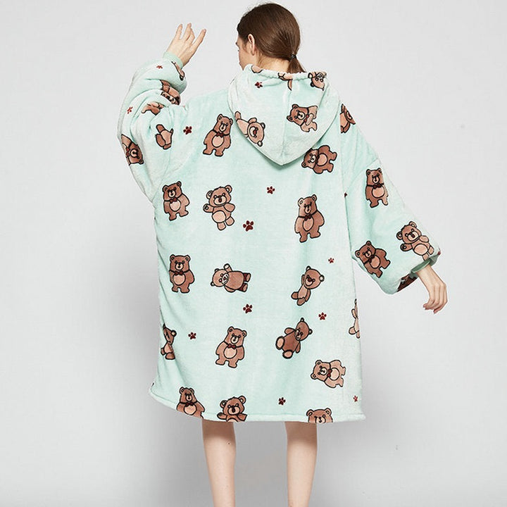 Bear Blanket Hoodie