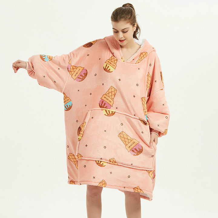 Ice Cream Blanket Hoodie