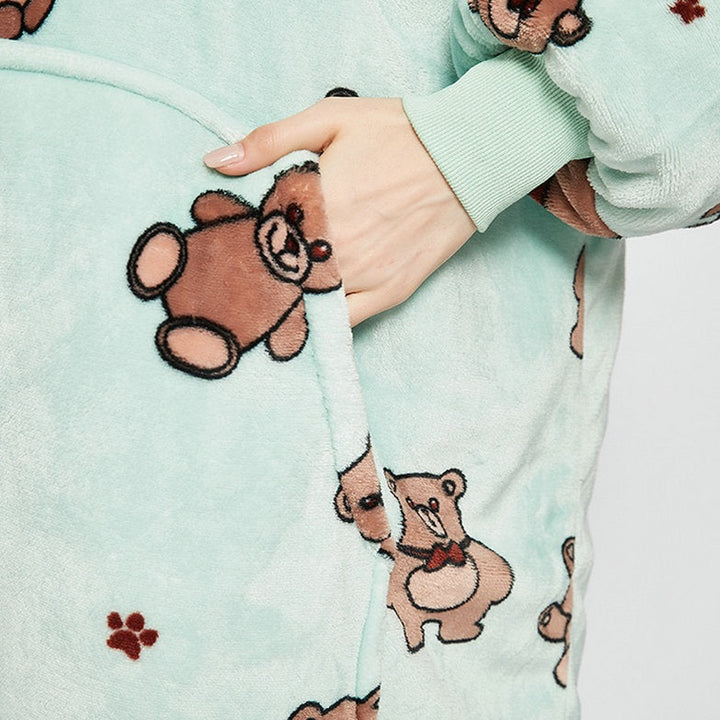 Bear Blanket Hoodie