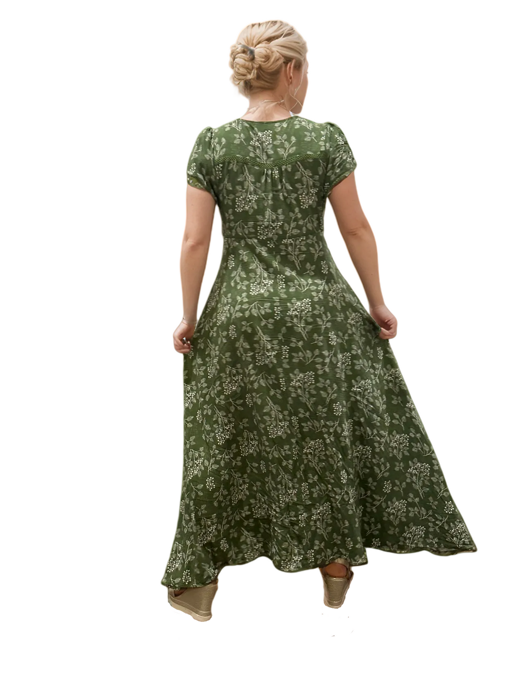 Amelia dress-Green