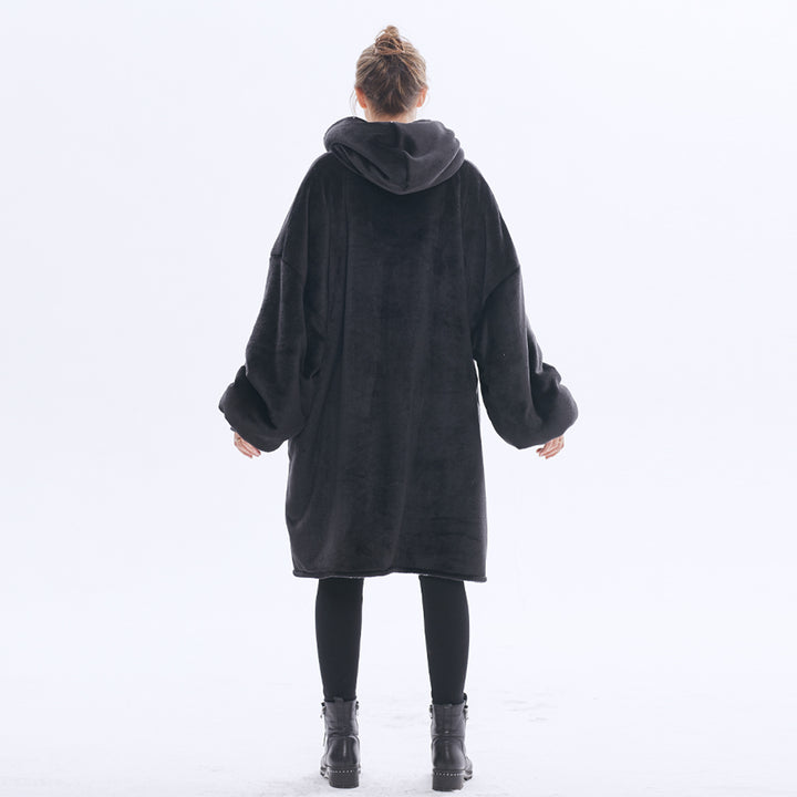 Black Blanket Hoodie