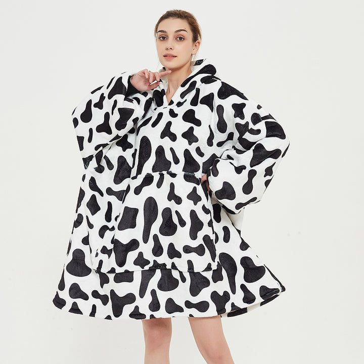 Cow Blanket Hoodie