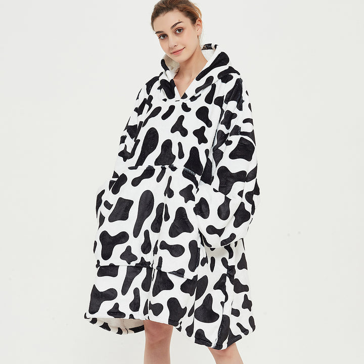 Cow Blanket Hoodie