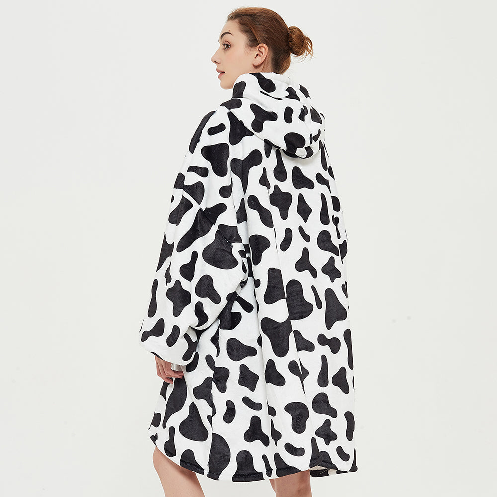 Cow Blanket Hoodie