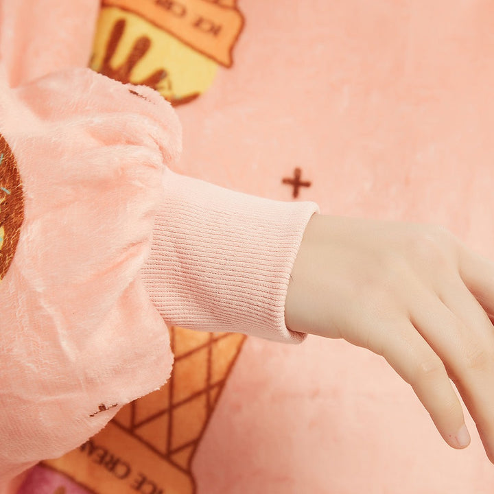 Ice Cream Blanket Hoodie