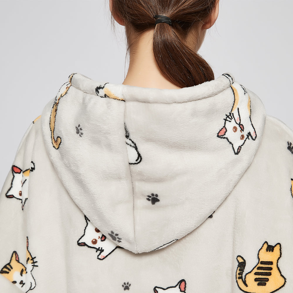 Cat Blanket Hoodie