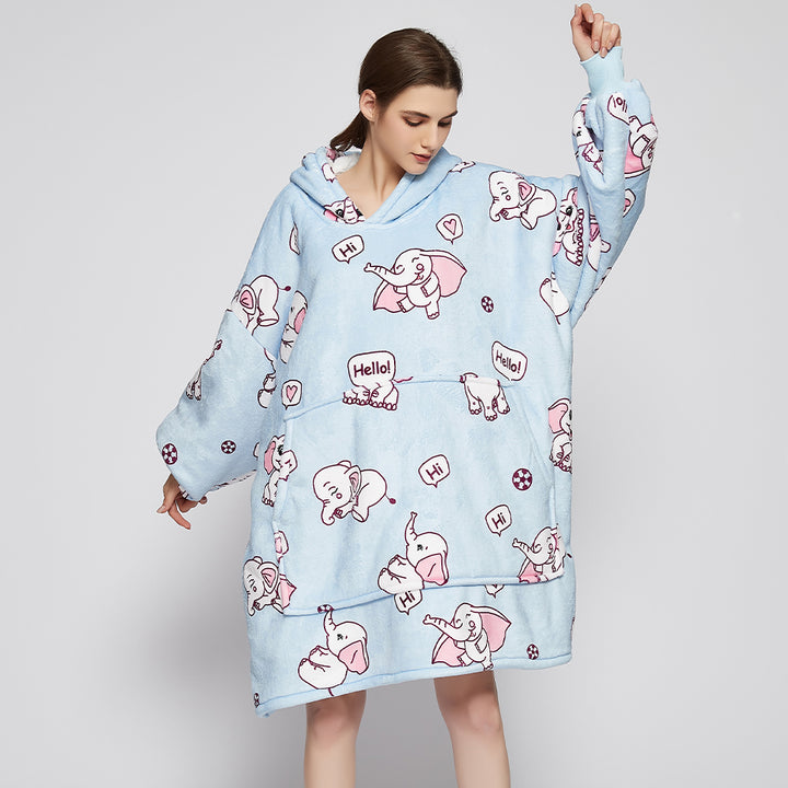 Elephant Blanket Hoodie