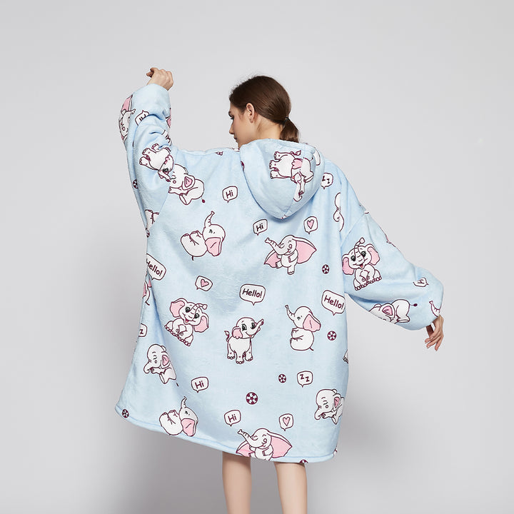 Elephant Blanket Hoodie