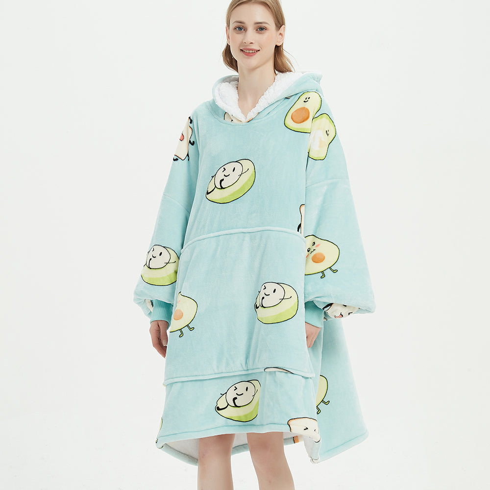 Avocado Blanket Hoodie